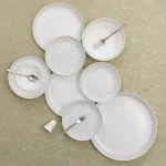 سرویس غذاخوری اپال طرح رونیسا نقره ای