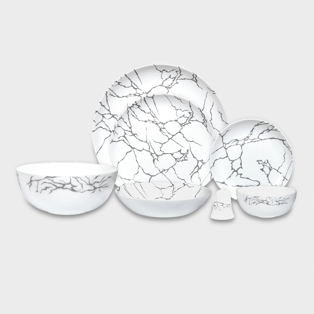 Marble 201-Family-Delight Home Gifts سرویس غذاخوری 6 نفره اپال طرح ماربل