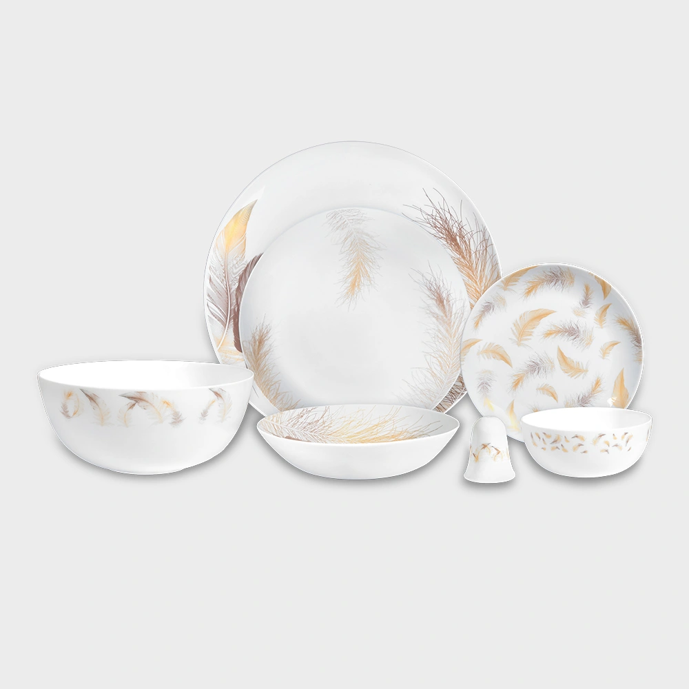 Peacock 202-Family-Delight Home Gifts سرویس غذاخوری 6 نفره اپال طرح پیکاک