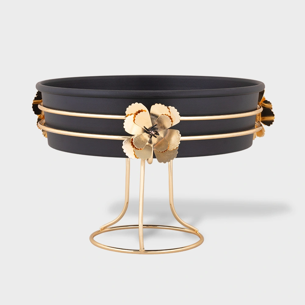 candy bowl on stand 6029 Delight-Home-Gifts ظرف پذیرایی پایه دار بزرگ