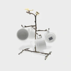 استند آویز فنجان و لیوان رو میزی فلزی