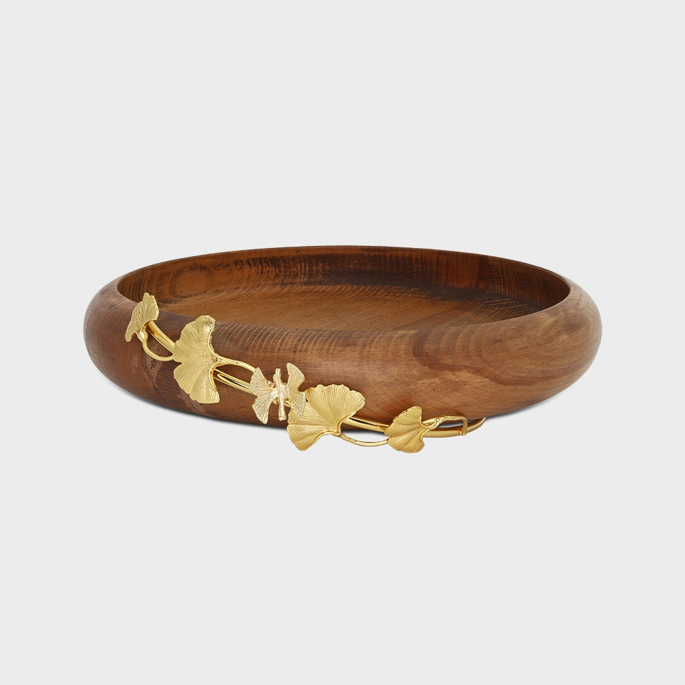 wooden bowl(30) 6095 Delight Home Gifts کاسه چوبی پذیرایی بزرگ