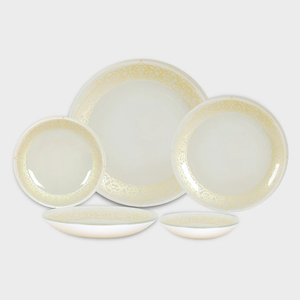 Soren 4034 -Family-Delight Home Gifts سرویس غذاخوری شیشه ای 6 نفره طرح سورن